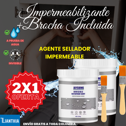 Promoción 2x1 Impermeabilizante de 500 ml con Brocha Incluida