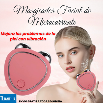 Masajeador Facial de Microcorriente