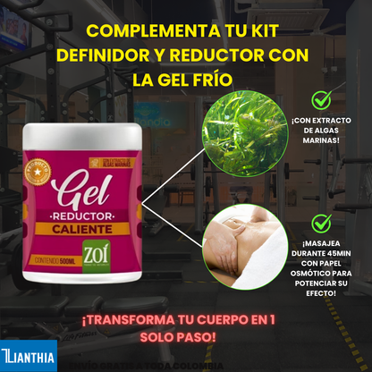 SUPER COMBO: Faja doble cierre + Gel Reductor