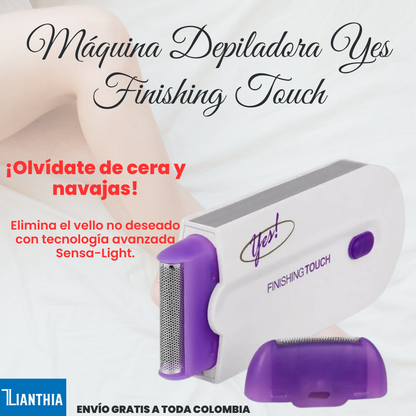 Máquina Depiladora Yes Finishing Touch Mujer Recargable